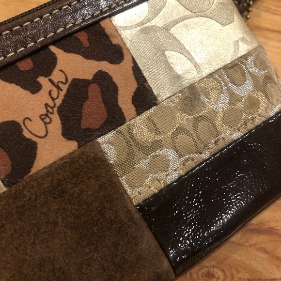 Coach Patchwork Wristlet - Picture 3 of 9